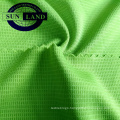 UV protection moisture absorbent small check mesh golf shirt fabric
